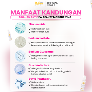Beauty Moisturizing Facial Wash - Wima Aesthetic Syar'i Skincare